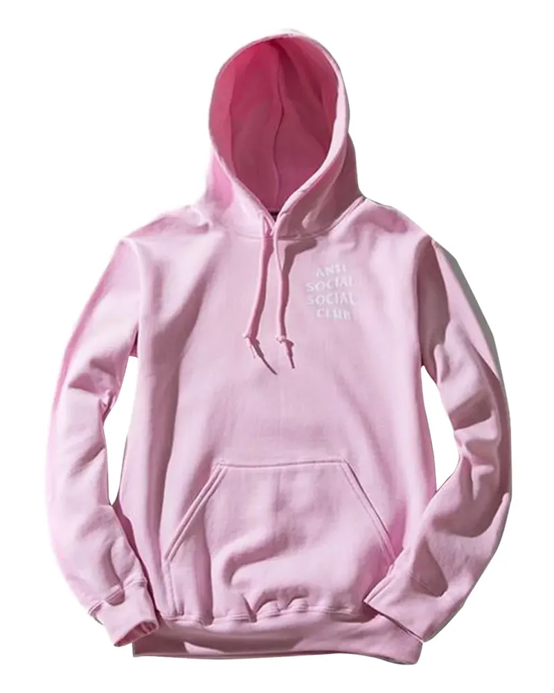 Anti Social Social Club Kkoch Hoodie - Rosa Rosa