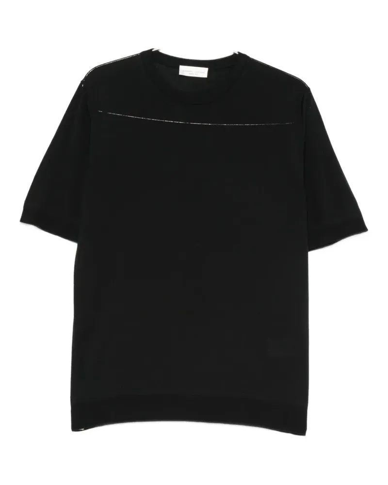 Roberto Collina short-sleeve T-shirt - Schwarz Schwarz