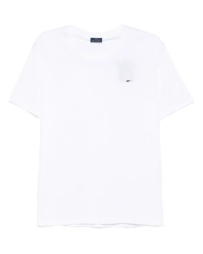 Paul & Shark T-Shirt mit Logo-Detail - Weiß Weiß