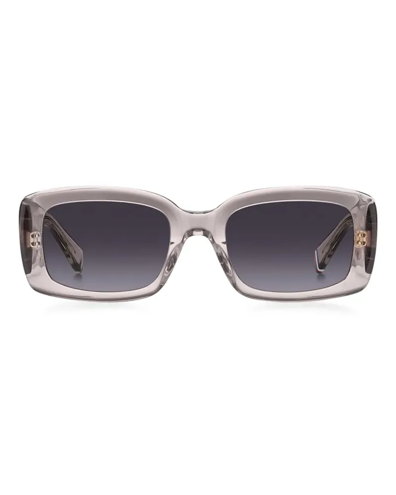 Tommy Hilfiger Sonnenbrille mit eckigem Gestell - Grau Grau