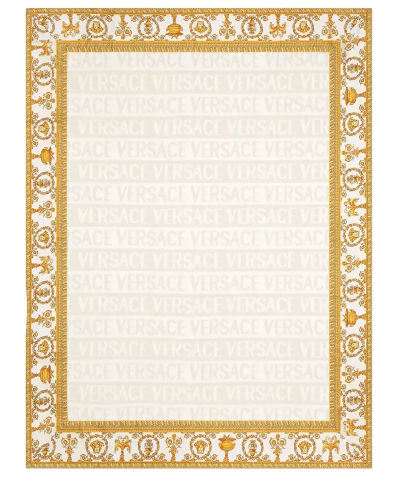 Versace Decke mit I Love Baroque-Print - Nude Nude