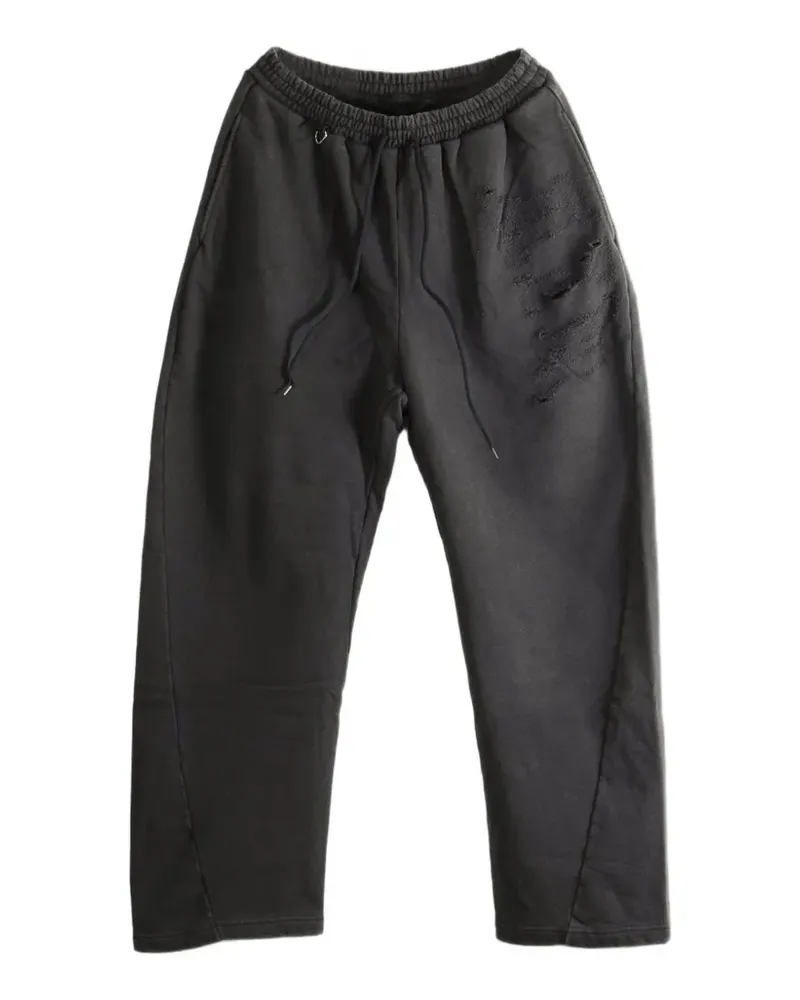 Doublet Threadless Air Embroidery Jogginghose - Schwarz Schwarz