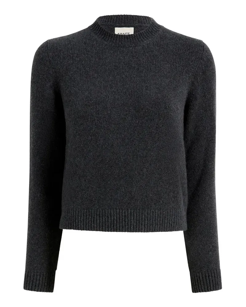 KHAITE Leta Pullover in Kohlegrau Grau