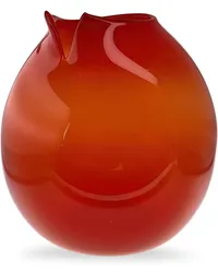 Alexa Lixfeld Cut Glass Vase Orange