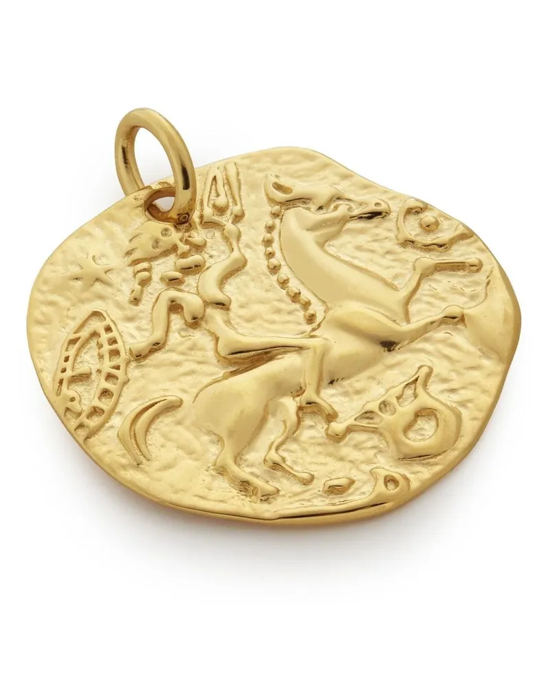 Monica Vinader Goddess Anhänger - Gold Gold