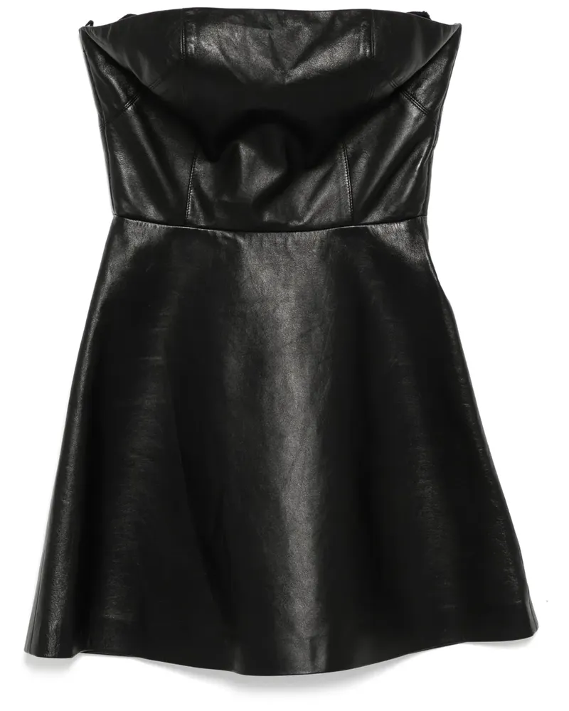 Ermanno Scervino Bustier-Midikleid - Schwarz Schwarz
