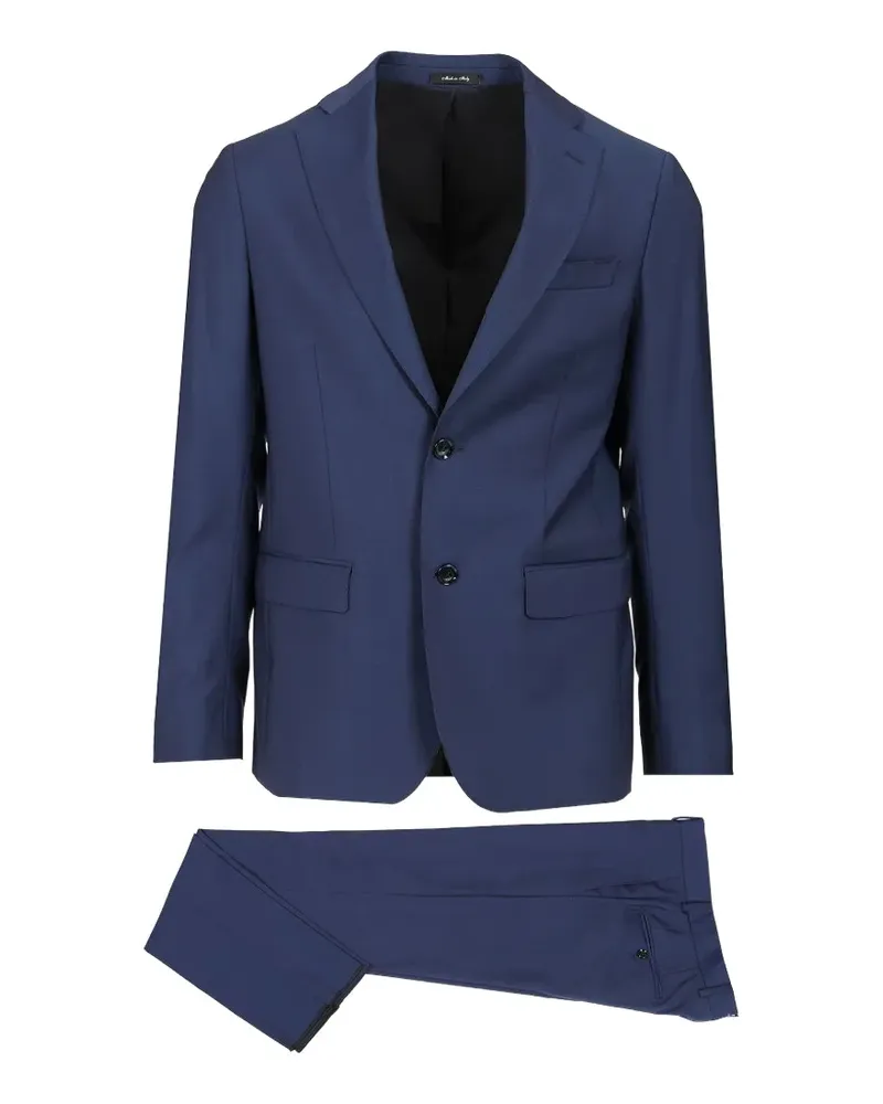 Al Duca D’Aosta 1902 notch-lapel wool suit - Blau Blau