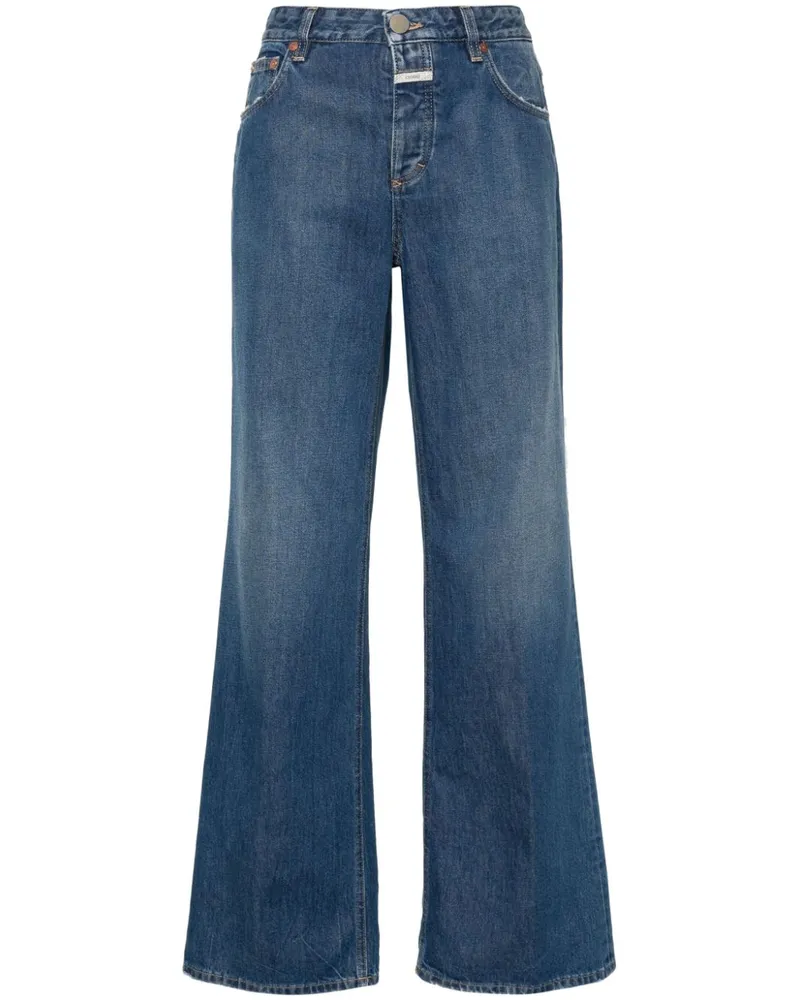 Closed Tief sitzende Schlagjeans - Blau Blau
