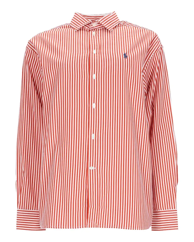 Ralph Lauren Hemd mit Längsstreifen - Rot Rot