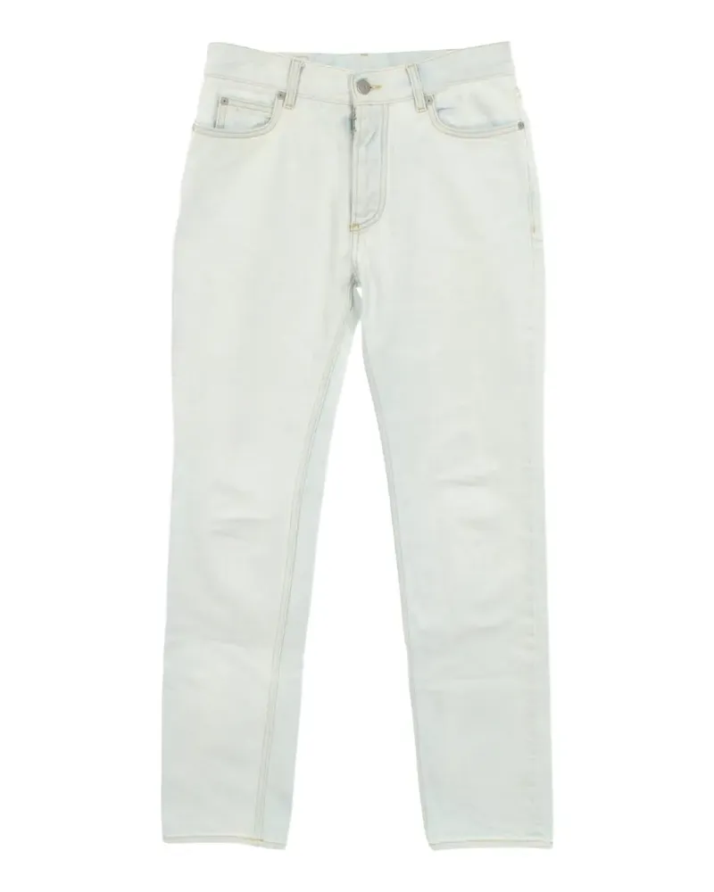 Maison Margiela 2000s Stereotype Jeans mit Knopfverschluss - Blau Blau