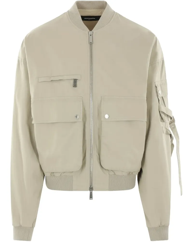 Dsquared2 80s Bomberjacke - Nude Nude