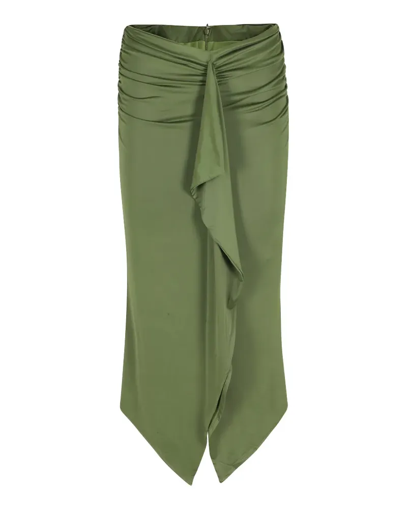 Essentiel ruched draped midi skirt - Grün Grün