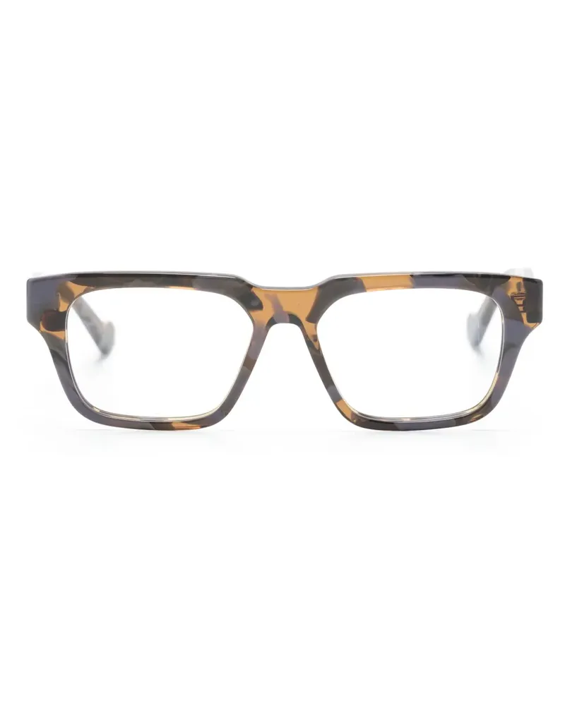Gucci GG09630 Brille mit eckigem Gestell - Braun Braun