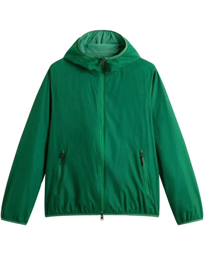 Woolrich Leichte Kapuzenjacke - Grün Grün