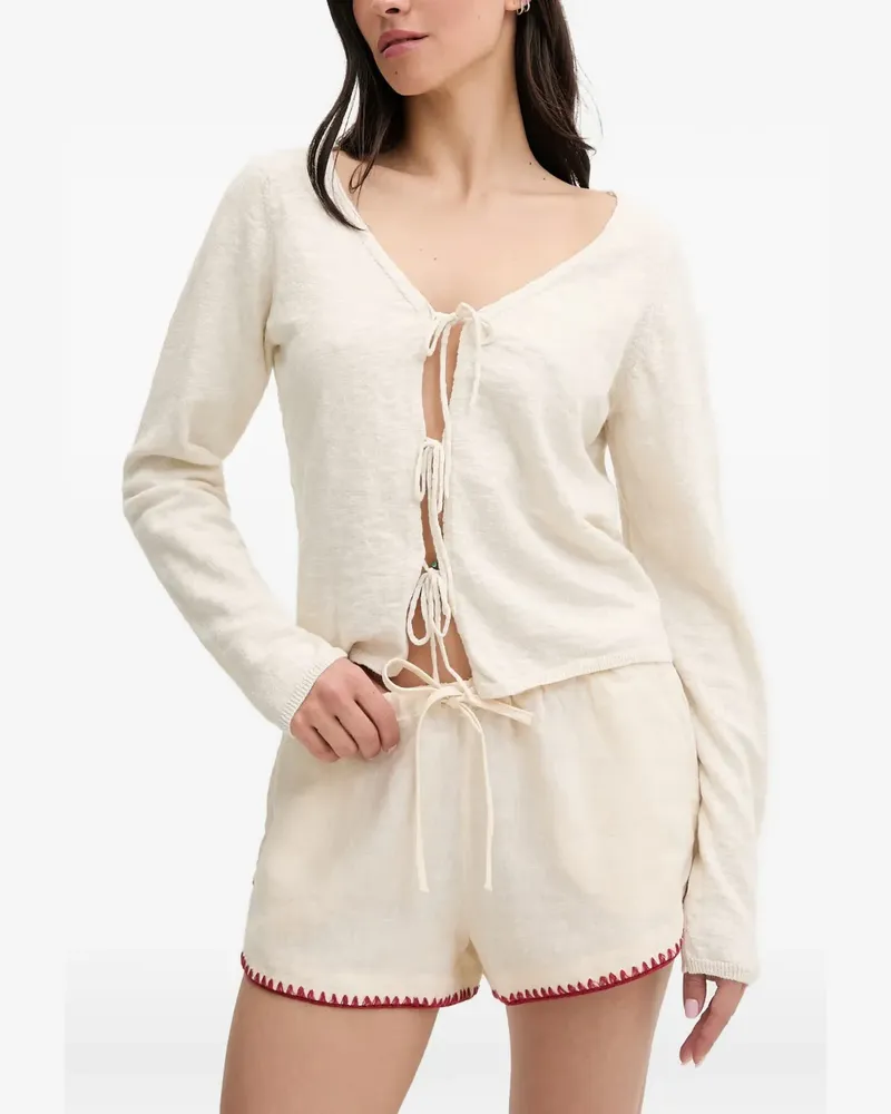 Rip Curl Pacific Cardigan - Weiß Weiß