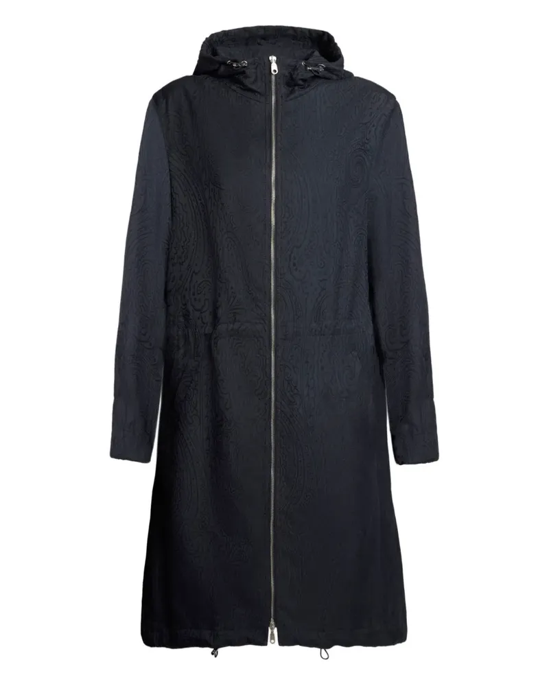 Etro Parka mit Reißverschluss - Blau Blau