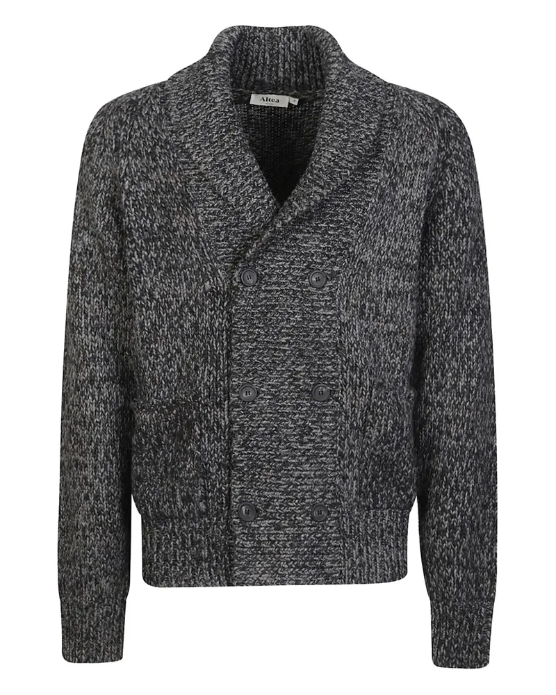 Altea wool double-breasted cardigan - Grau Grau