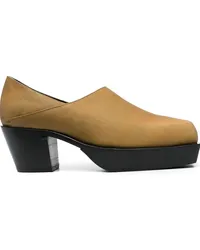 Eckhaus Latta Cowboy-Clogs mit eckiger Kappe 60mm Grün