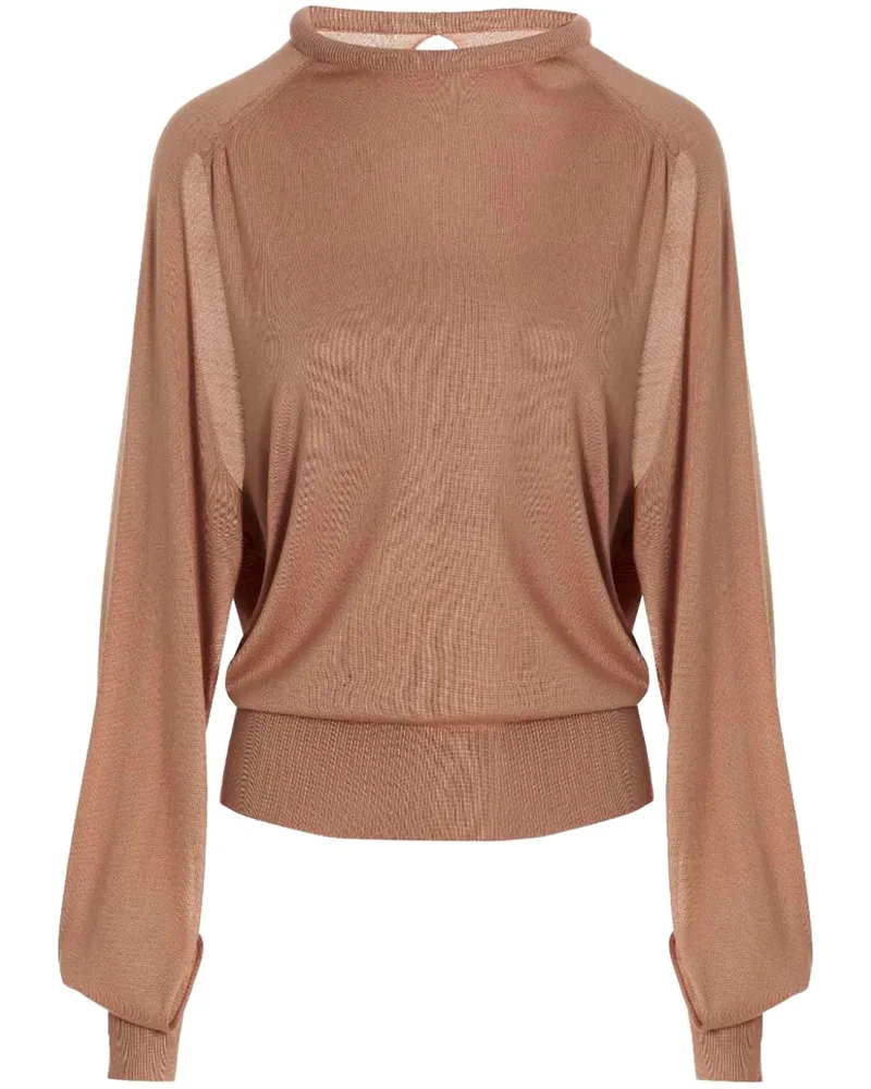 RAMAEL Pullover aus Seide - Nude Nude