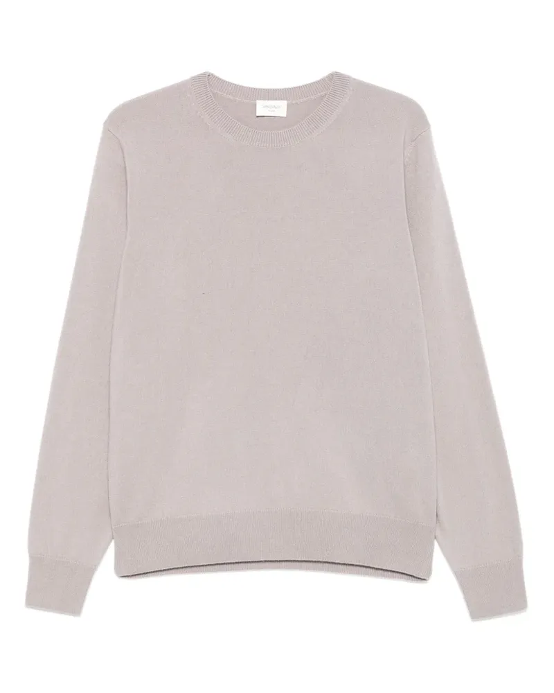 Saint Laurent round-neck cashmere sweater - Nude Nude