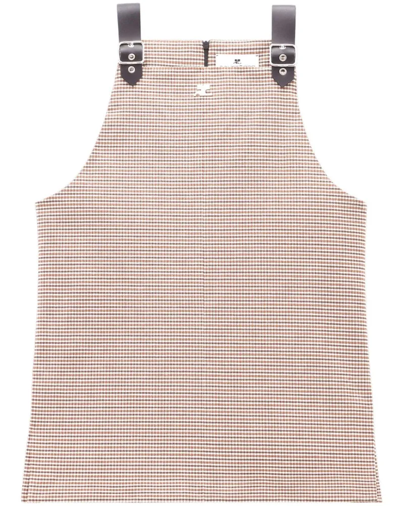 Courrèges Tanktop mit Matrosenschnalle - Braun Braun