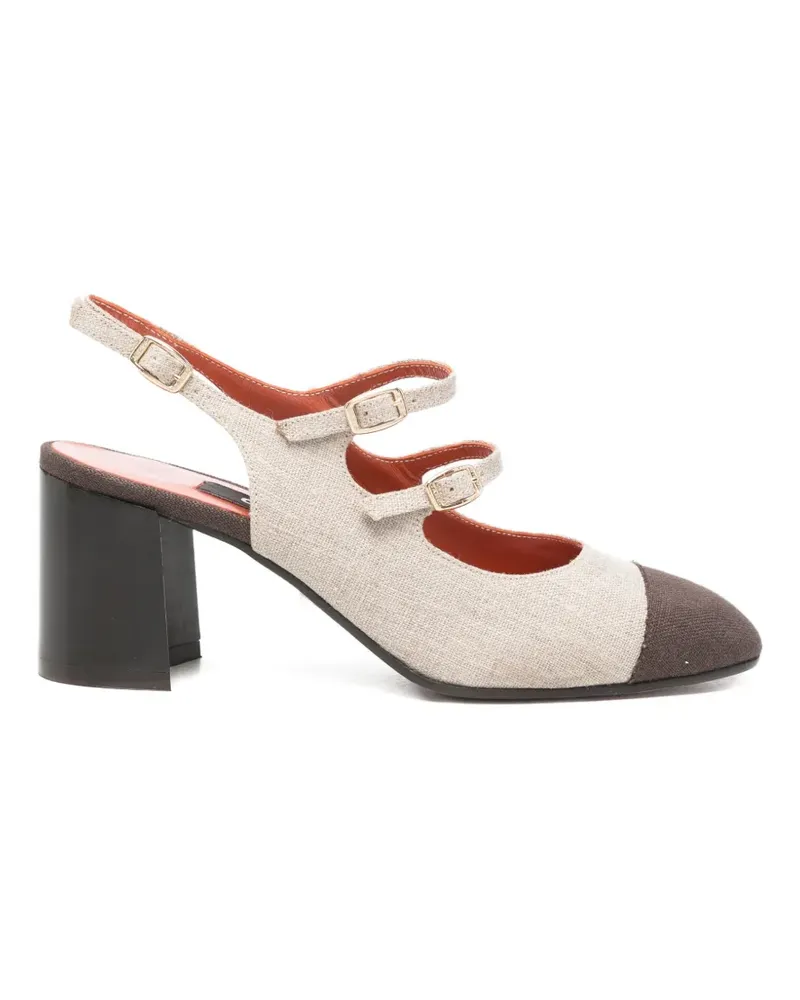 Carel Pumps mit Riemen - Nude Nude