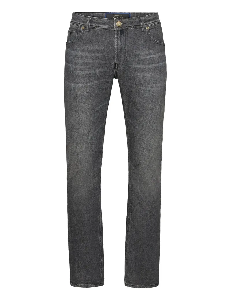 Billionaire Jeans mit geradem Bein Grau
