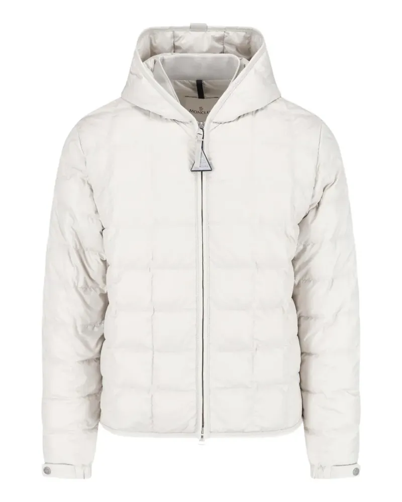 Moncler Tahrir gesteppte Kapuzenjacke - Weiß Weiß