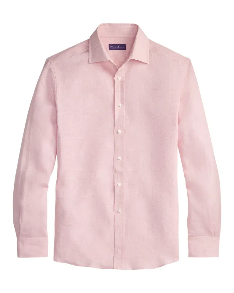 Ralph Lauren checked long-sleeve shirt - Rosa Rosa