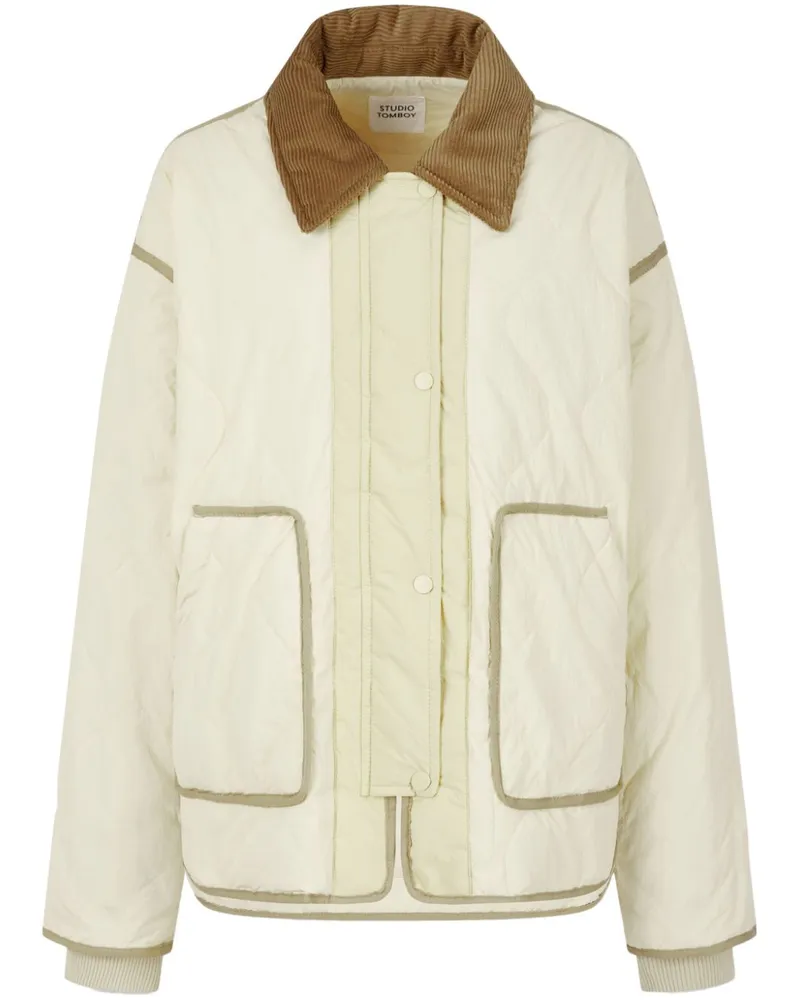 STUDIO TOMBOY Gesteppte Jacke - Nude Nude