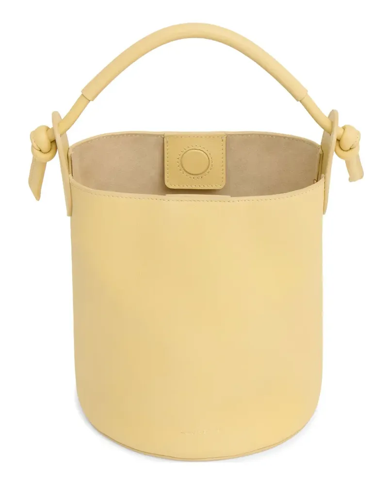 Mansur Gavriel Beuteltasche mit geknotetem Henkel - Gelb Gelb
