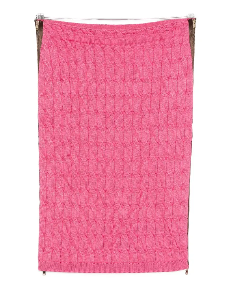 Fendi Rock aus Viskose - Rosa Rosa