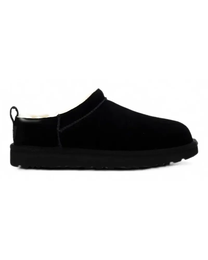 UGG Classic Micro Mules aus Wildleder - Schwarz Schwarz