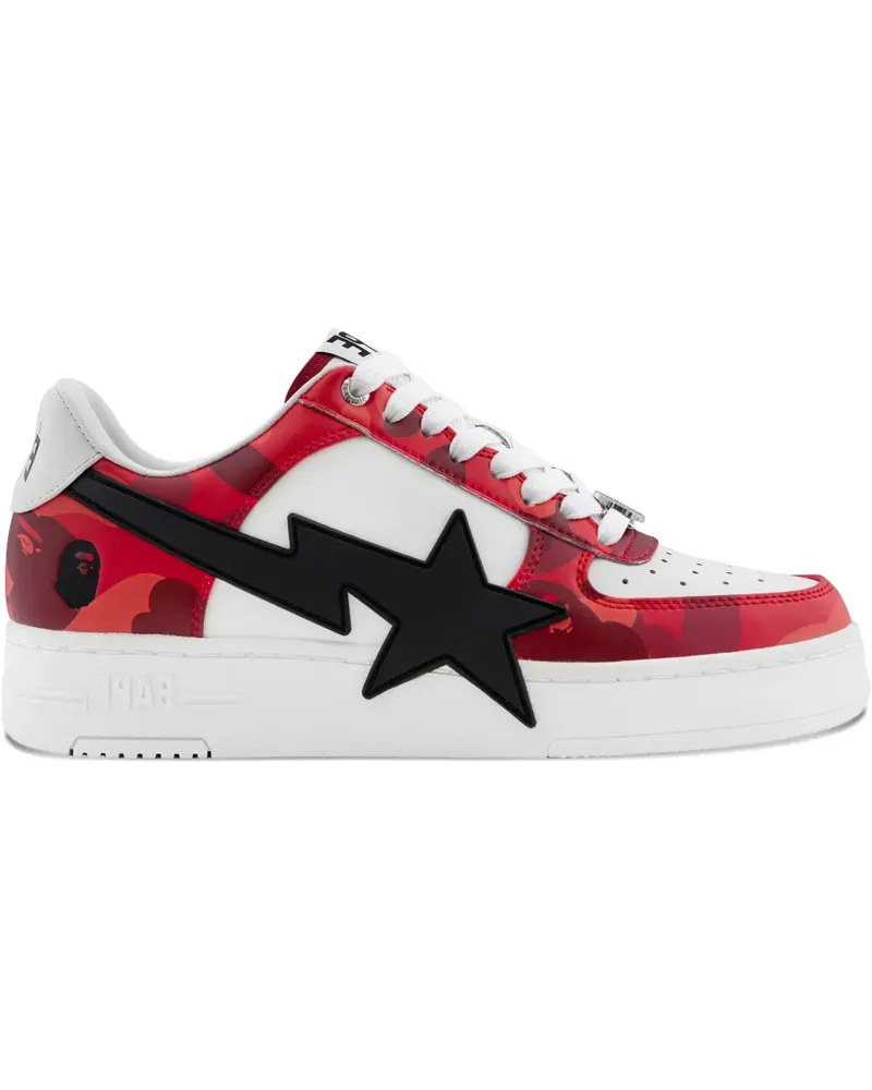 BAPE Sneakers mit Sternverzierung - Rot Rot