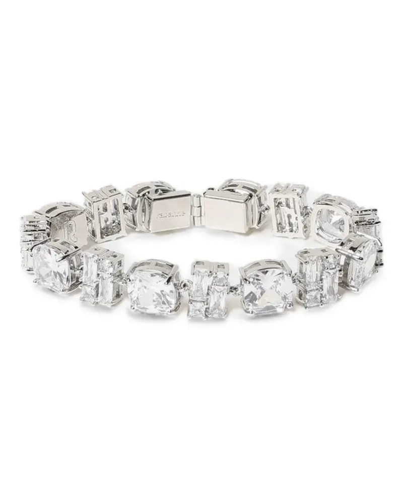 Paco Rabanne crystal-embellished bracelet - Silber Silber