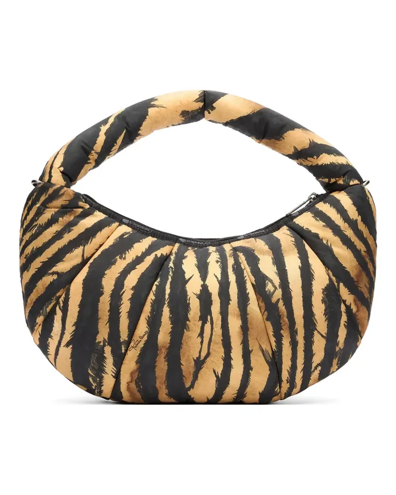 Roberto Cavalli x LeSportSac small Venezia animal-print tote bag - Braun Braun