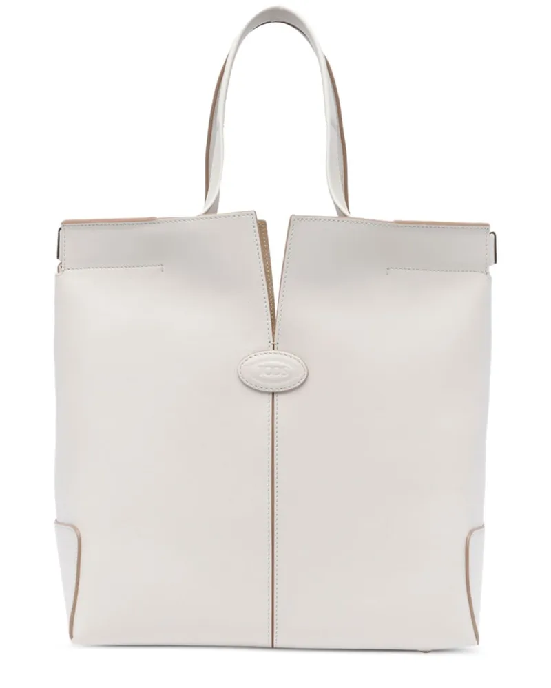 TOD'S Kleine  Di Bag Folio Tote Bag - Weiß Weiß