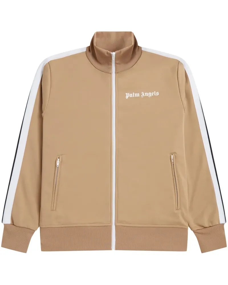Palm Angels Joggingjacke mit Logo-Print - Nude Nude