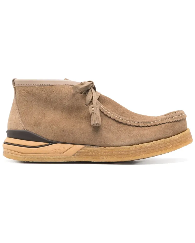 Visvim Beuys Trekker-Folk Stiefel - Nude Nude