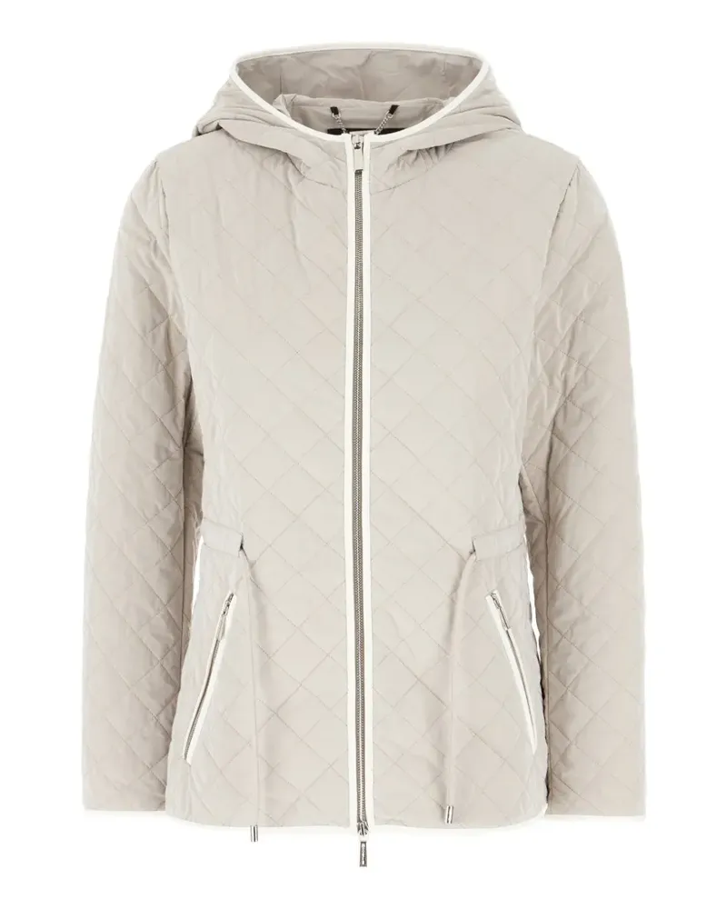 MOORER quilted hooded jacket - Nude Nude