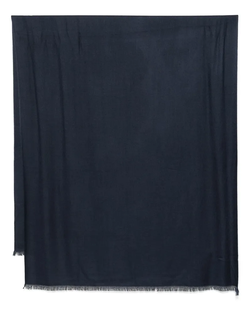 N.Peal Pashmina Schal - Blau Blau