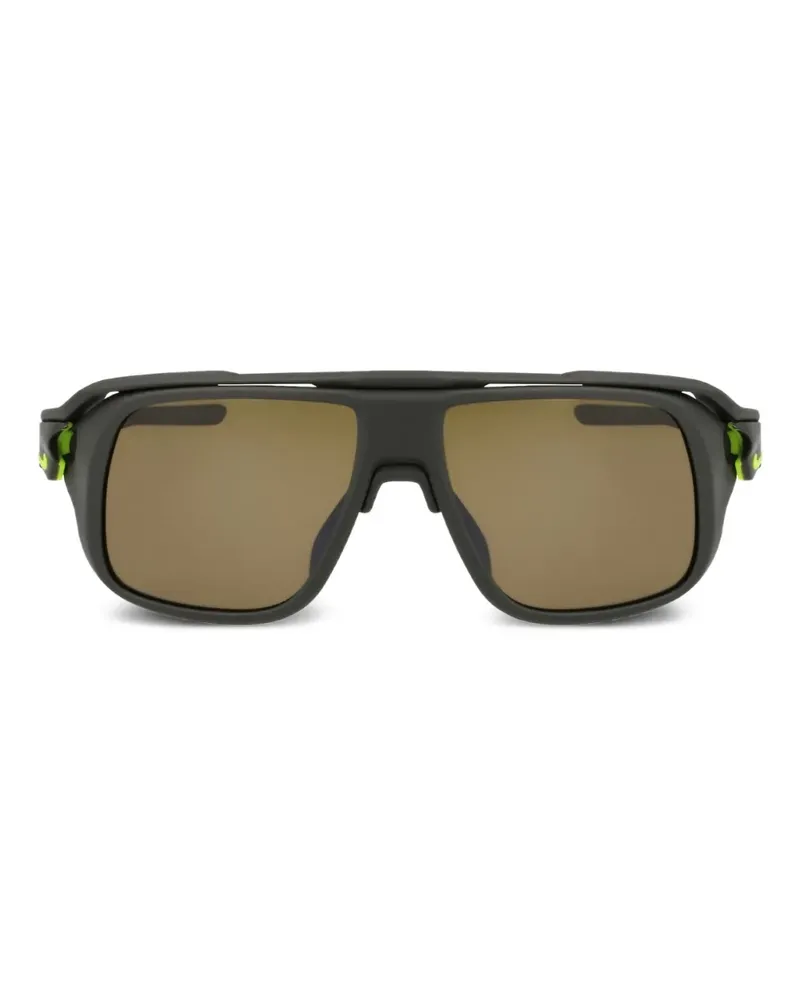 Nike Sonnenbrille mit eckigem Gestell - Braun Braun