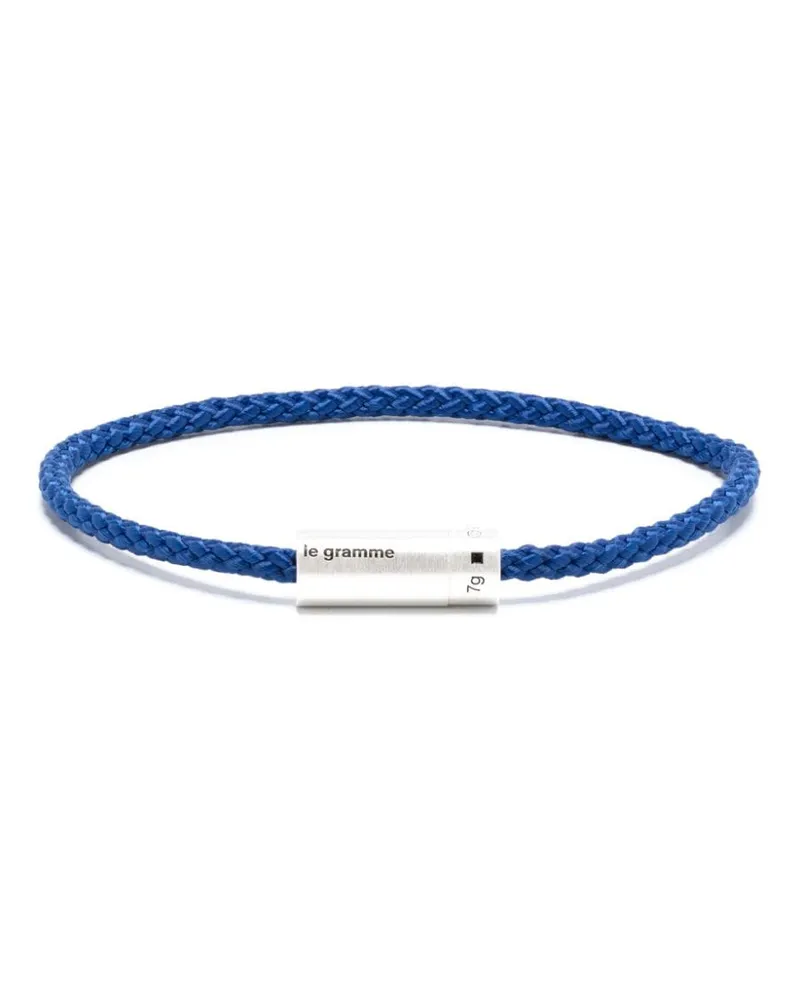 Le Gramme 7G Nato Kordelarmband Blau