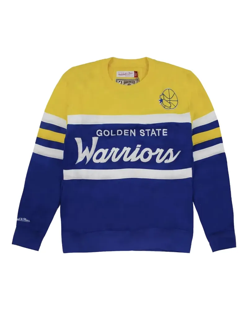 Mitchell & Ness x NBA Golden State Warriors Sweatshirt - Blau Blau