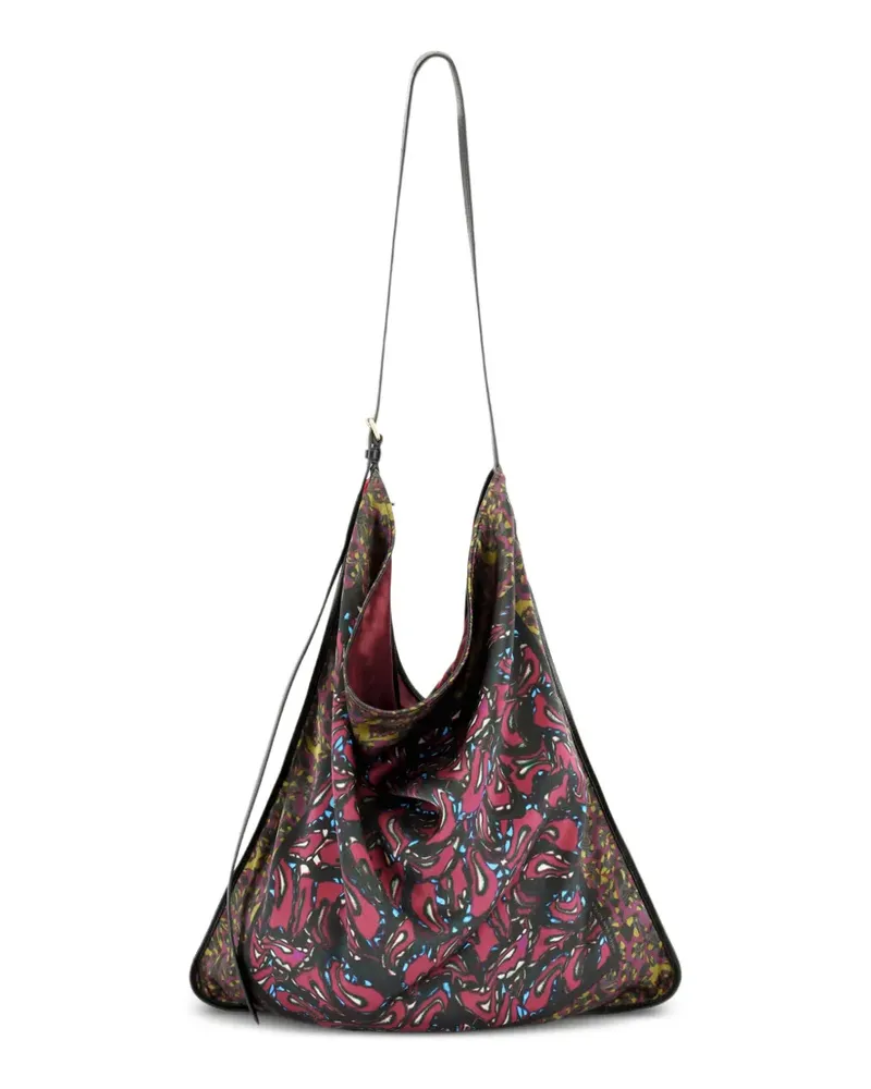 Dries van Noten Oversized-Tasche - Violett Violett