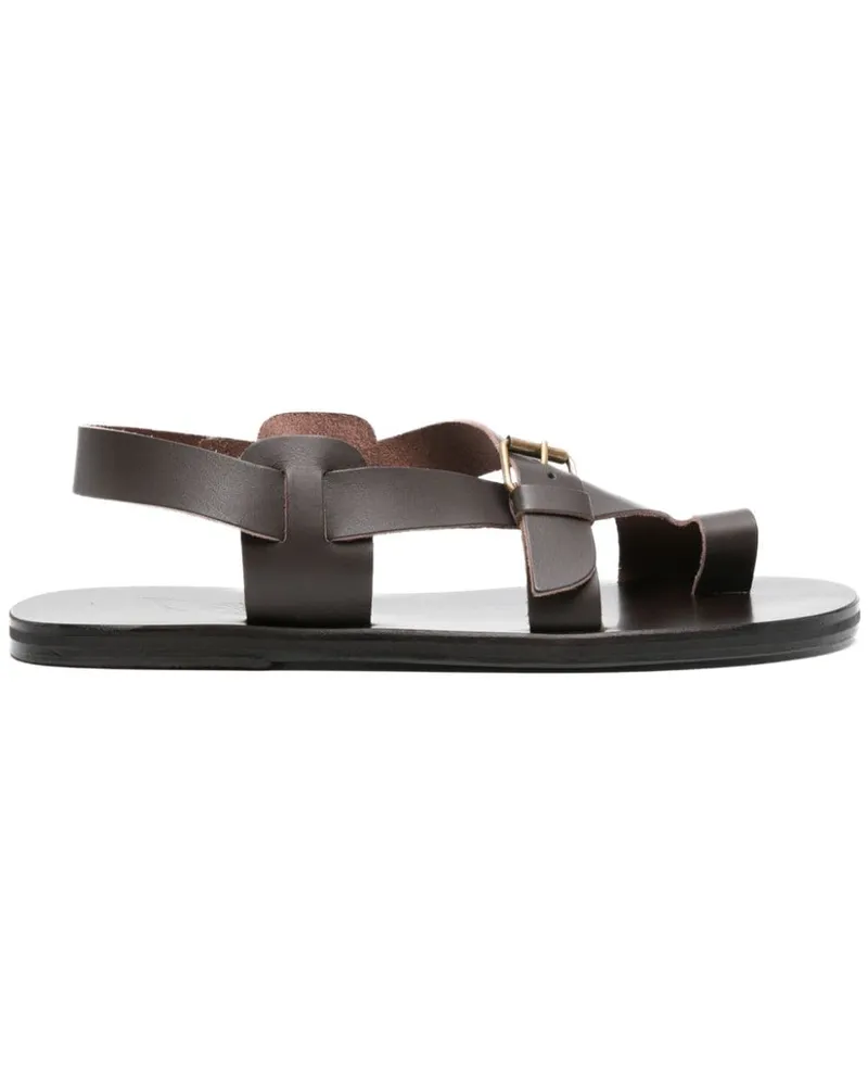 Ancient Greek Sandals Flache Paris Sandalen - Braun Braun