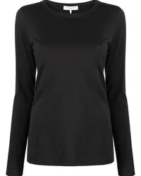 Rag & Bone Klassisches Langarmshirt Schwarz