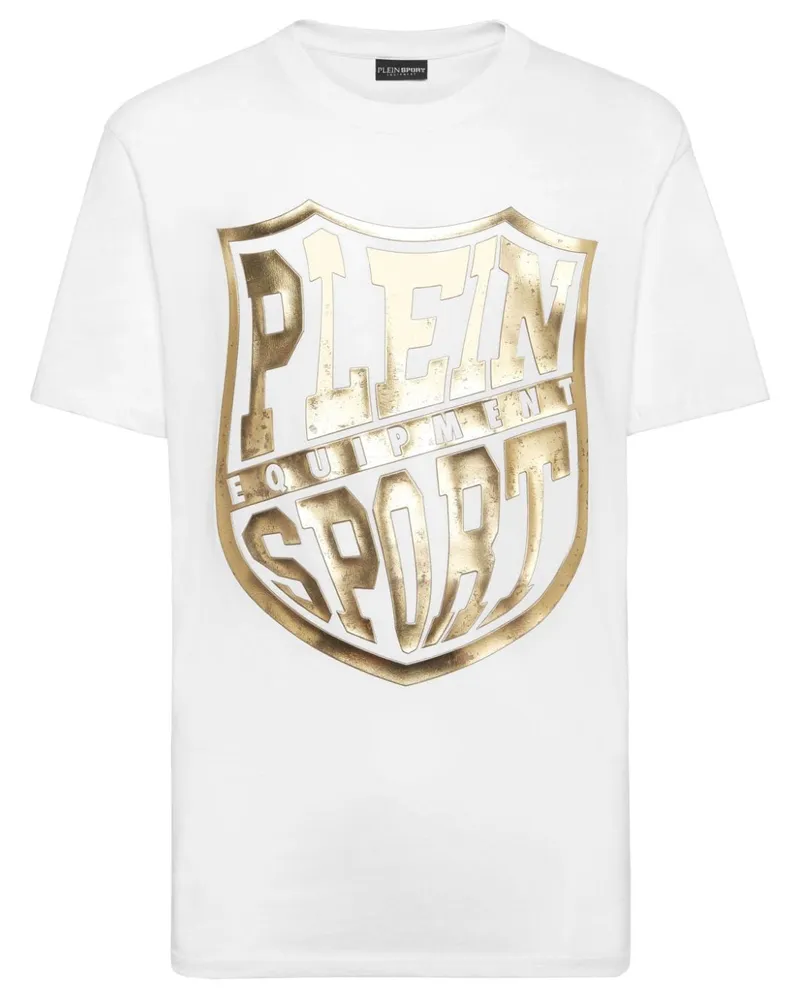 Philipp Plein T-Shirt mit Logo-Print - Weiß Weiß