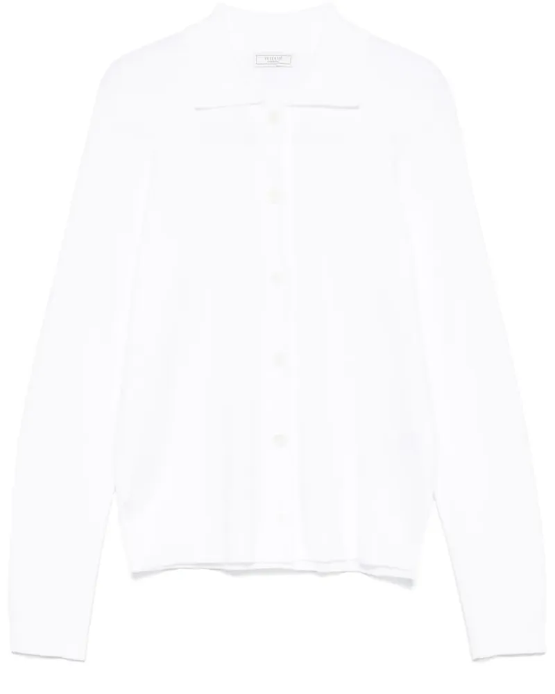 Peserico Cardigan aus Baumwolle - Weiß Weiß