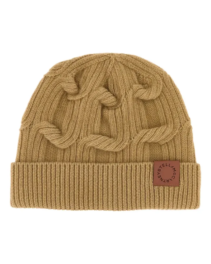 Stella McCartney Falabella Beanie - Nude Nude